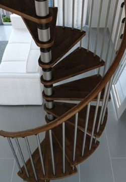 Escaleras Caracol Escaleras en kit Modelo Gamia Wood